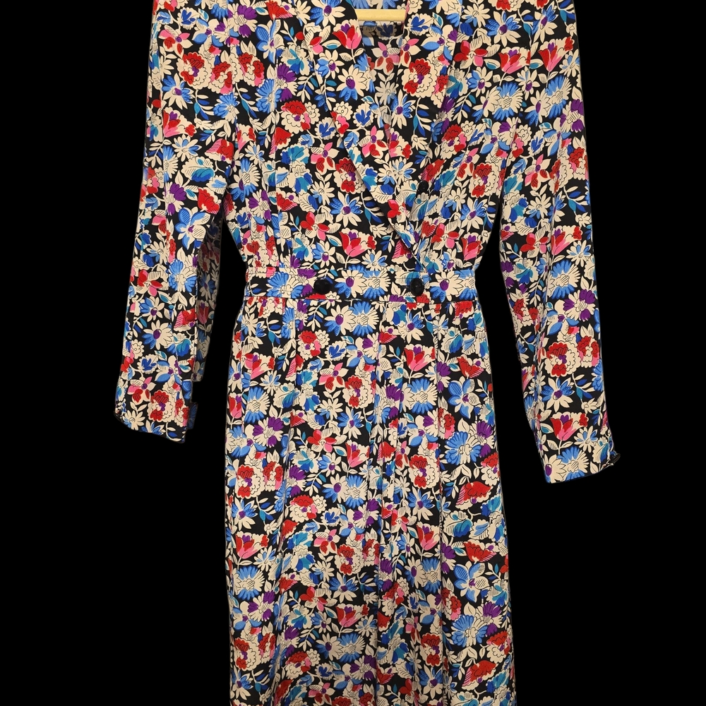 Liz Claiborne Multicolor Floral Dress